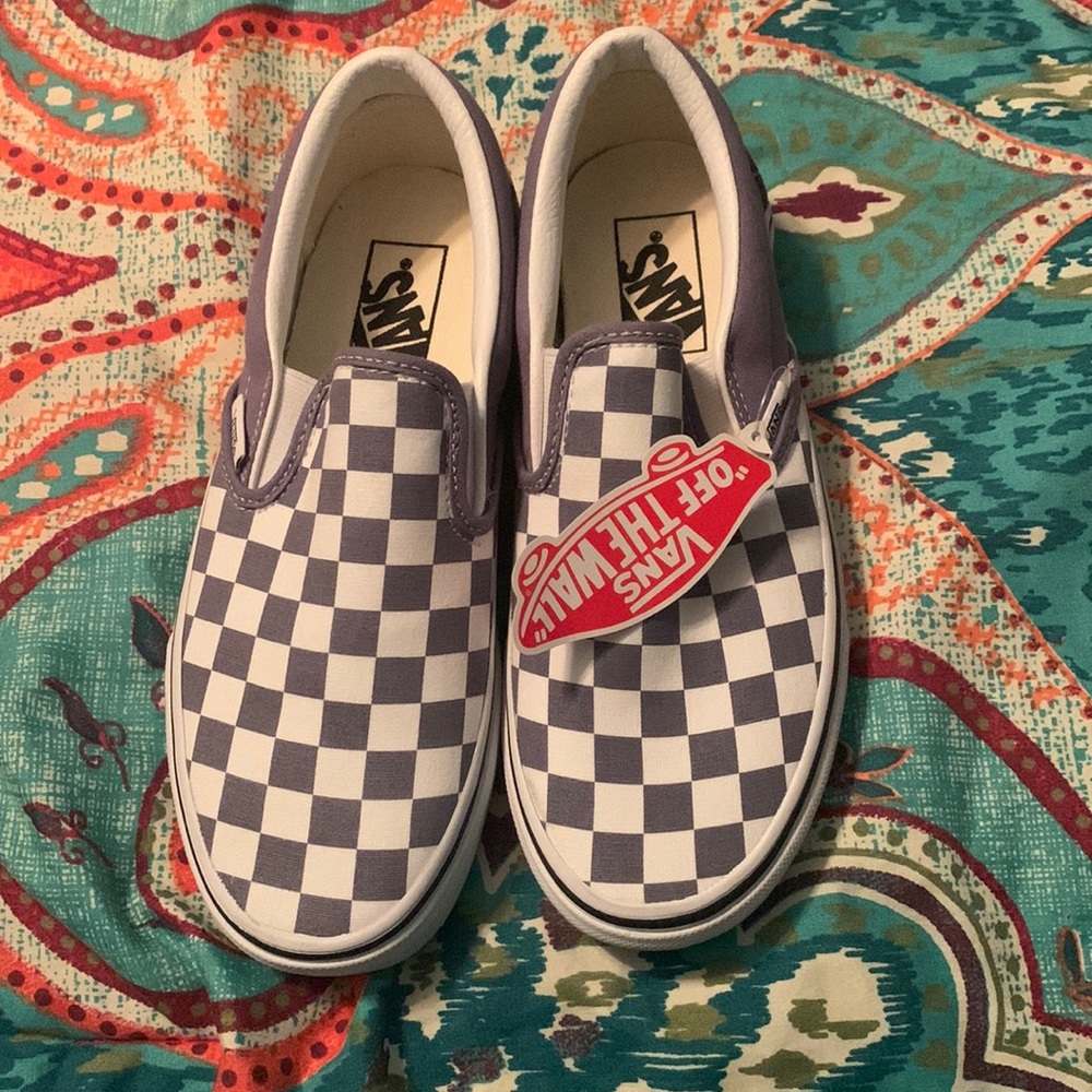 Checkered Vans Slip-On New with Tags!